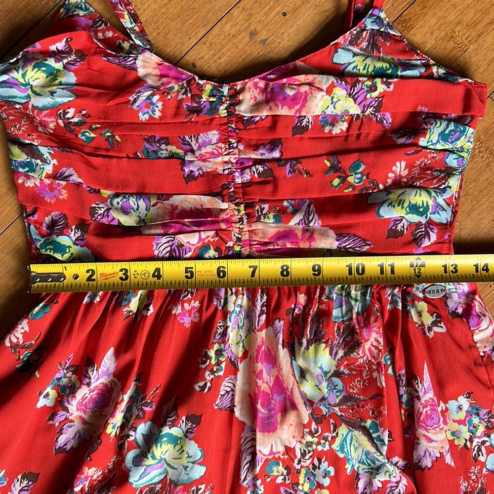 Red Roxy Mini Dress - S - Picture 6 of 10
